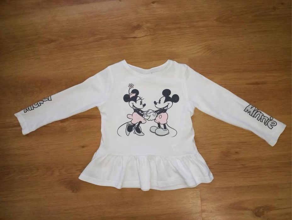 Кофта лонгслив disney 3 4 года 98 104 см