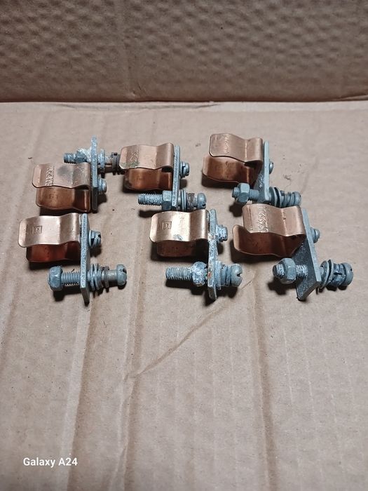 Мідні клеми до рубильнтка