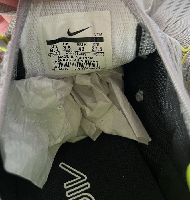 Nike Air Max 270 Wolf Grey/Volt  r43