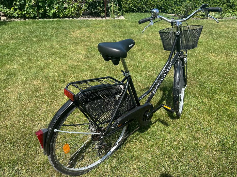 Rower używany z koszykiem