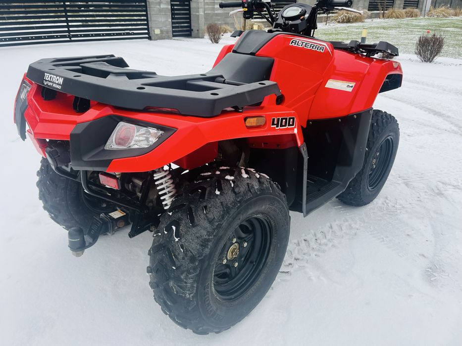 Arctic cat 400 alterra 2020 super stan naped 4x4 quad can am polaris