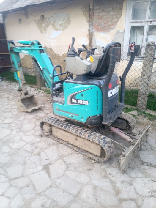 мініекскаватор екскаватор kobelko