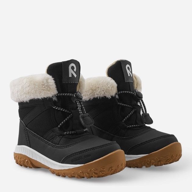 Дитячі чорні зимові черевики  Reimatec Samooja, розмір 25