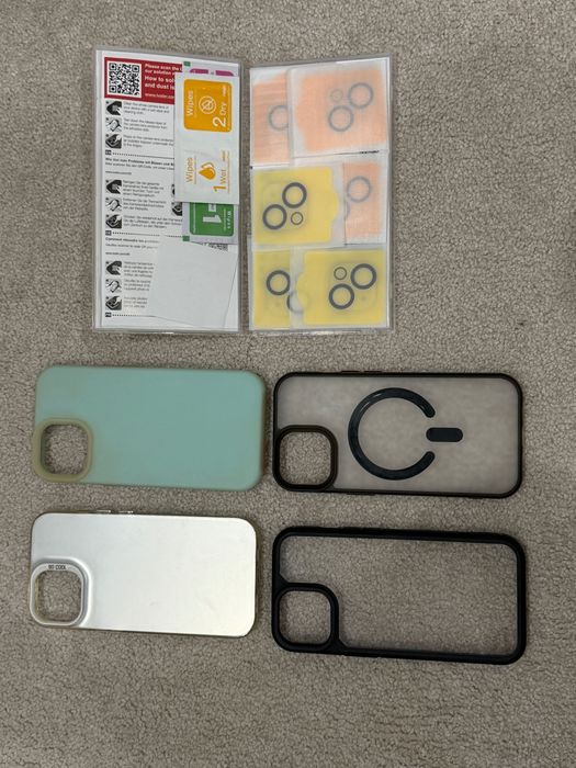NOVO Capas iPhone15 + 6 protetor câmaras