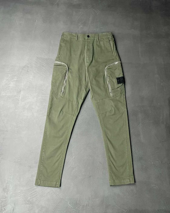 Штани Stone Island 30508 Shadow Project Zip Cargo Pants Olive SI0158
