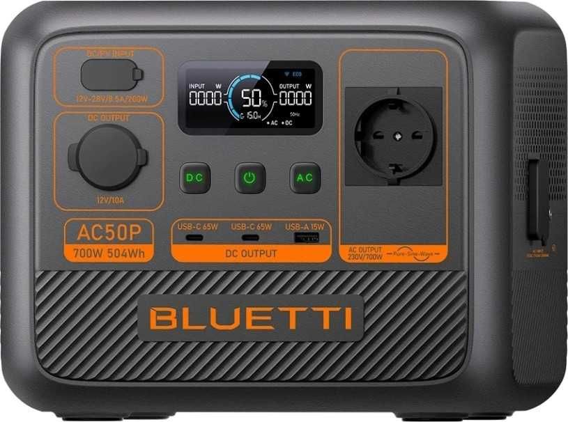 Зарядна станція Bluetti AC50P LiFePO4 504 Вт*год 700 Вт