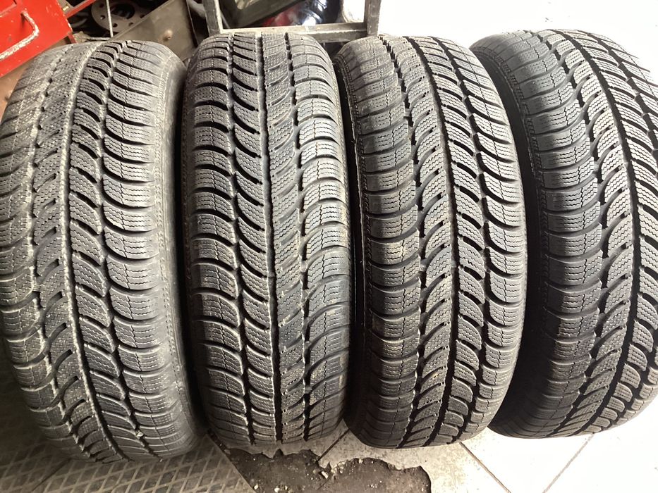 DĘBICA 195/65r15  4sztuki opony zima zimowe 7.3mm 2021r