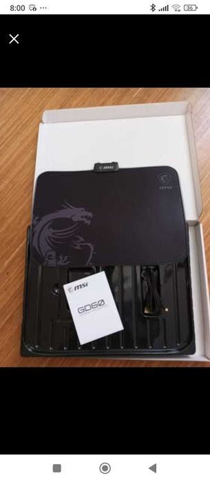 Tapete gaming MSI Agility GD60 RGB novo