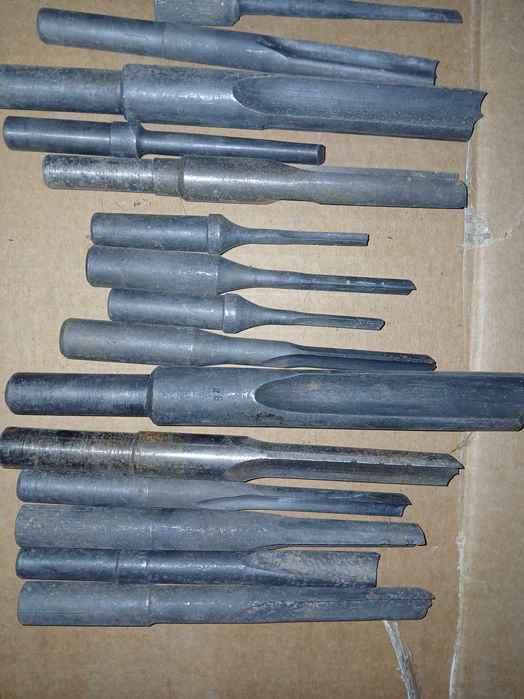 Wiertła do dłutowania w drewnie, różne średnice, długości, ok. 20 szt.
