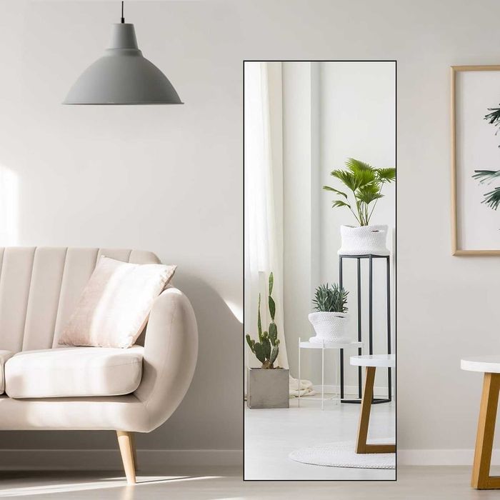 Nowe stojące lustro / lusterko / 60x165CM / HORLIMER / czarne !R191!