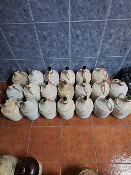 Garrafões de vidro 5 Lt