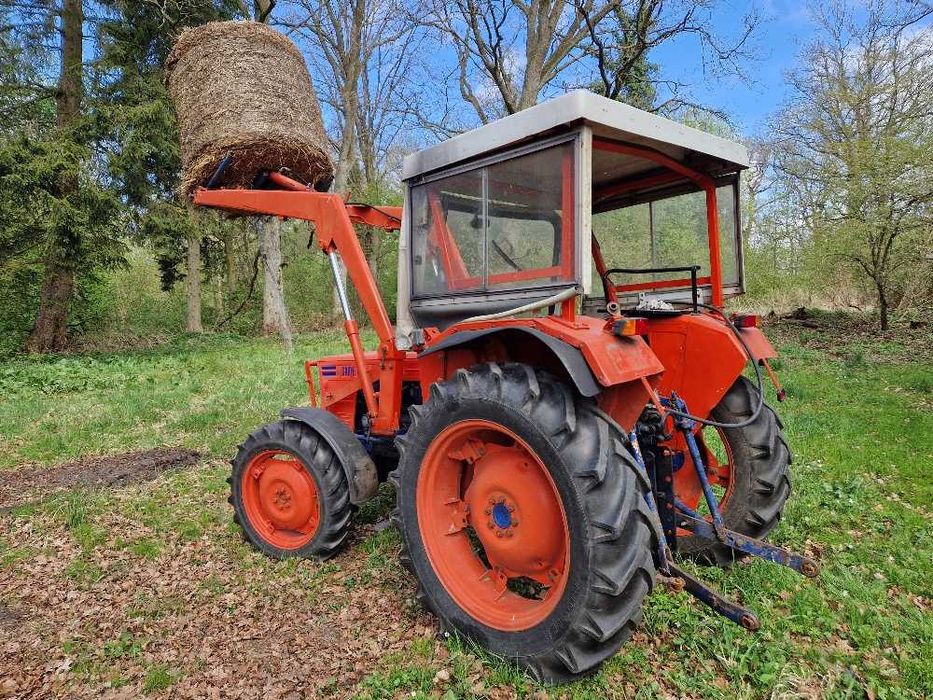 traktor same falcon 4x4 ladowacz czołowy diesel ciognik rolniczy