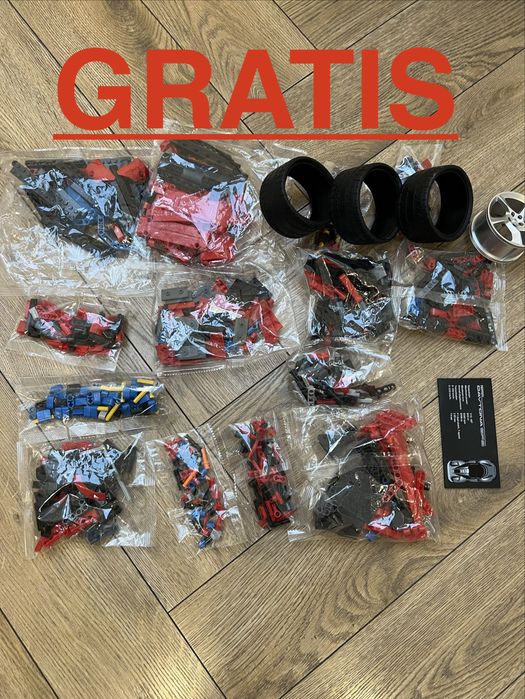 Technic  Ferrari Daytona SP3 Nowy GRATIS pół samochodu