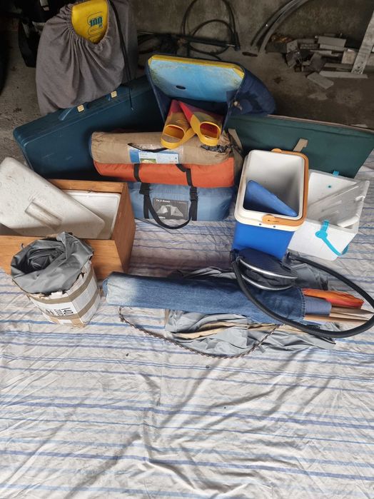 Material de campismo usado