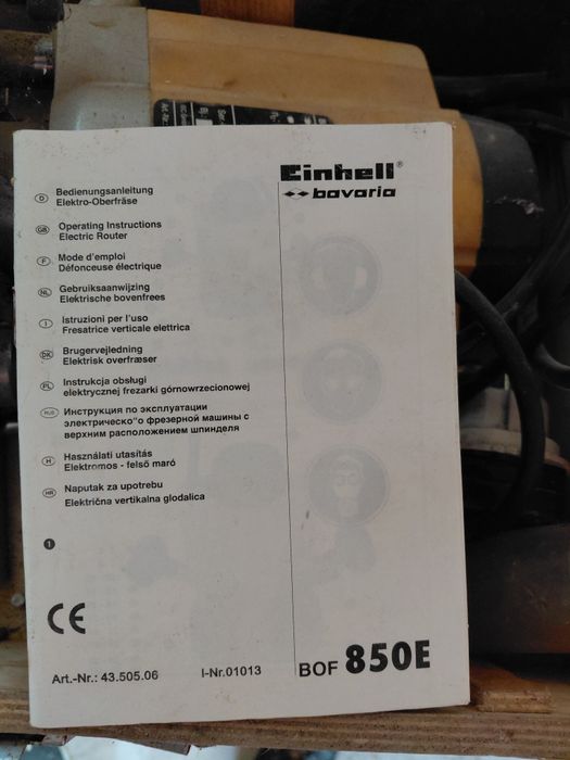 Frezarka ręczna Einhell