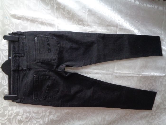 Spodnie damskie jeans czarne RI roz.38. ubrania damskie.