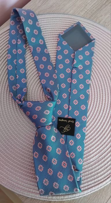 Jedwabny krawat Graf Longina