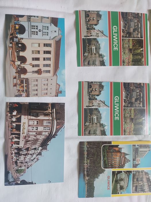 Stare pocztowki Gliwice lata 80