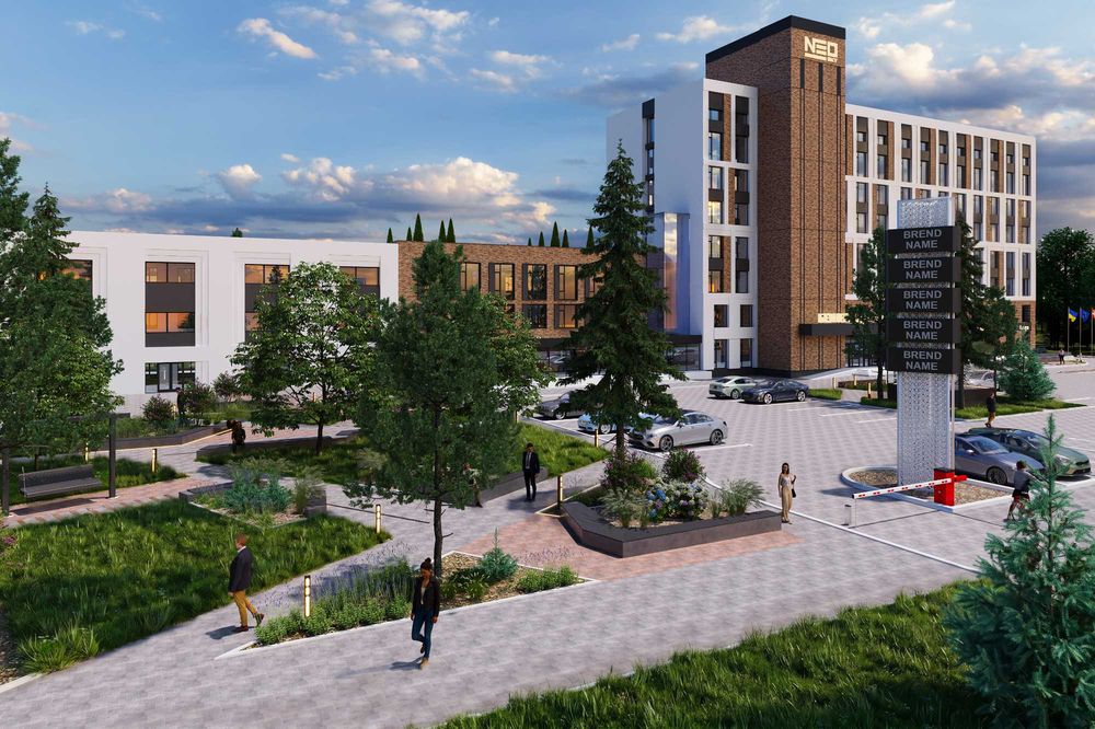 Продаж офісних приміщень в центрі міста, БЦ NEO SKY