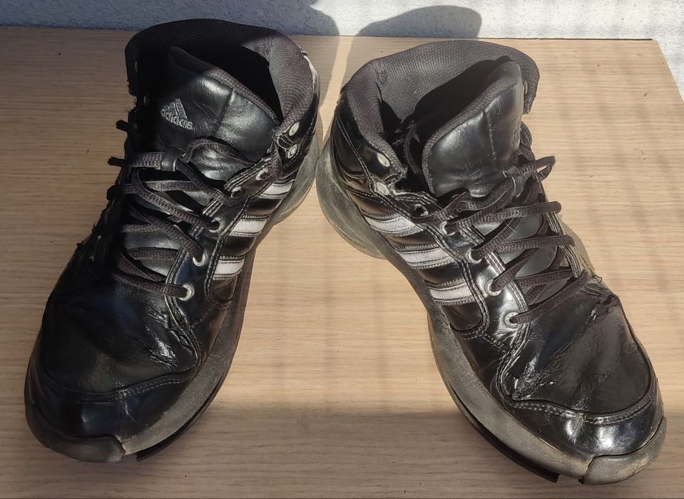 Buty do koszykówki adidas 40 2/3  skóra naturalna
