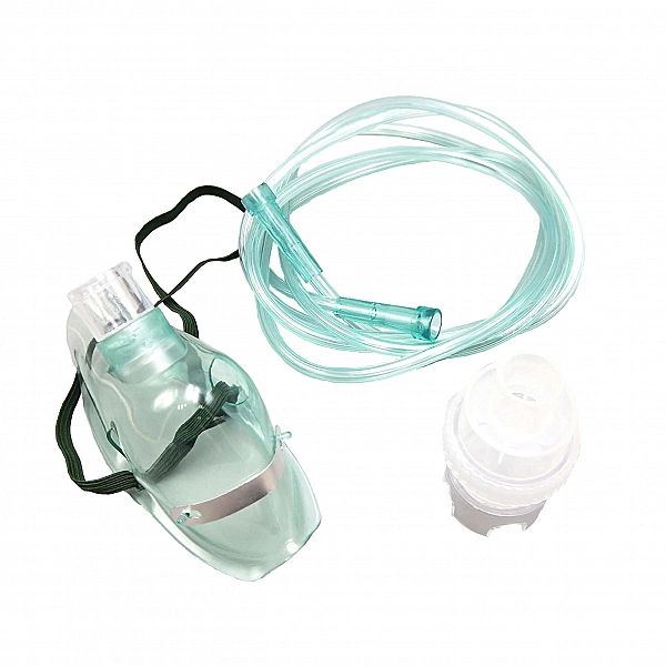 Maska tlenowa z drenem i nebulizatorem dla dorosłych i dzieci (rozmiar