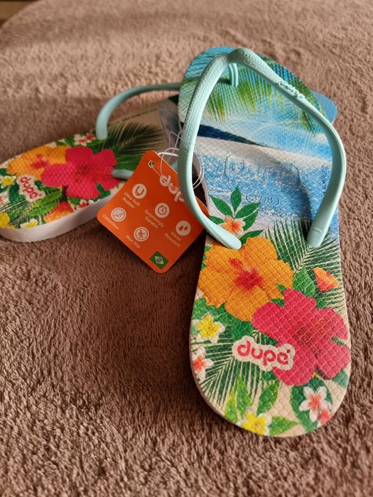 Chinelos Dupé Floral