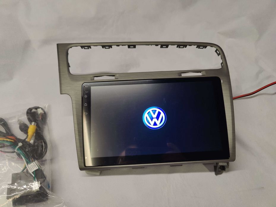 Rádio GOLF 7 - Android 13 – 2 DIN GPS WIFI - Novo Garantia CINZA