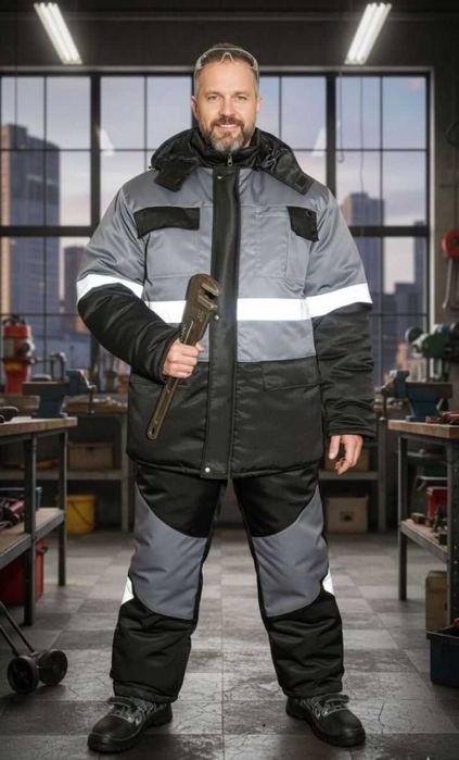 Костюм робочий теплий спецодяг, курточка рабочая комбинезон