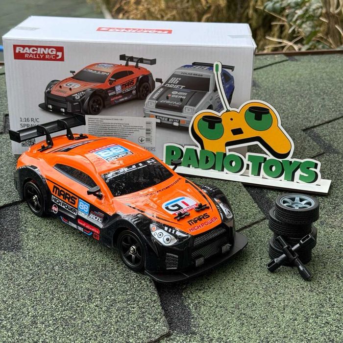 Дрифт машинка на радиоуправлении Nissan GTR Orang 1:16 4WD
