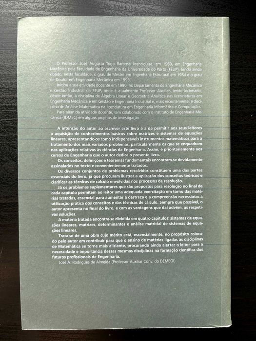Noções sobre matrizes e sistemas de equações lineares - 2ª Edição