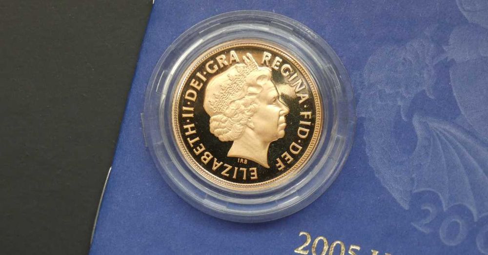 2005 Libra Ouro Proof c/ Caixa e Certificado