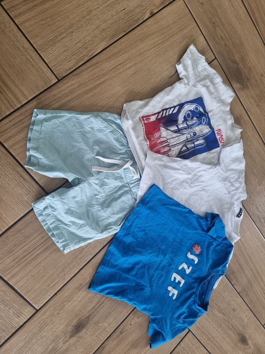 Komplet ubranek na lato H&M, smyk r.92 , chłopiec