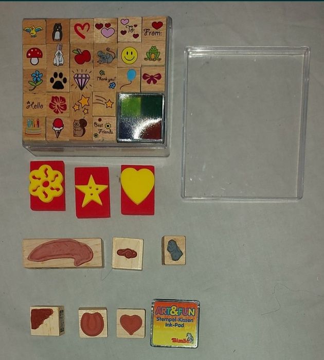 Criatividade : vários acessórios para criar e inventar...