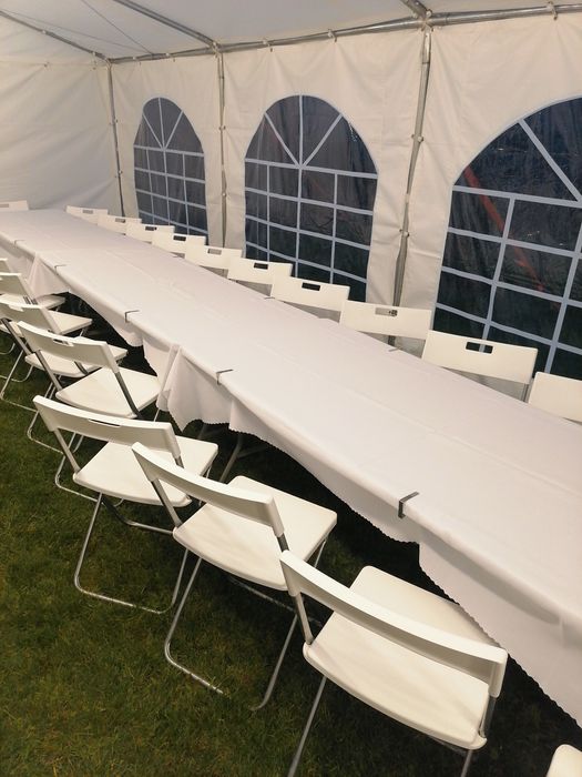 Stół cateringowy, krzesła Wynajem.