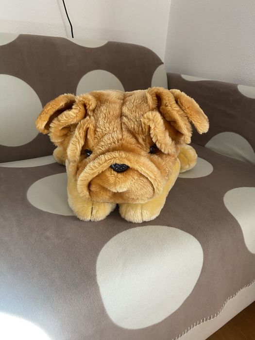 Peluche cão amarelo