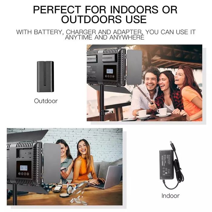 Студійне світло Travor 600 led