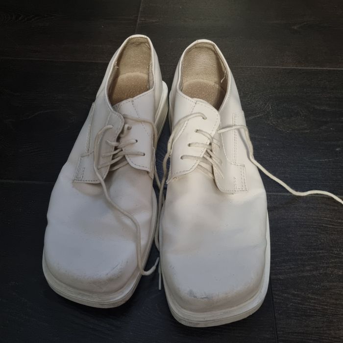Buty chłopięce białe do komunii