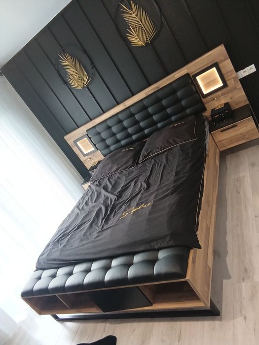 Łóżko Loft Forte Jakobina 180x200cm Stan Jak NOWE