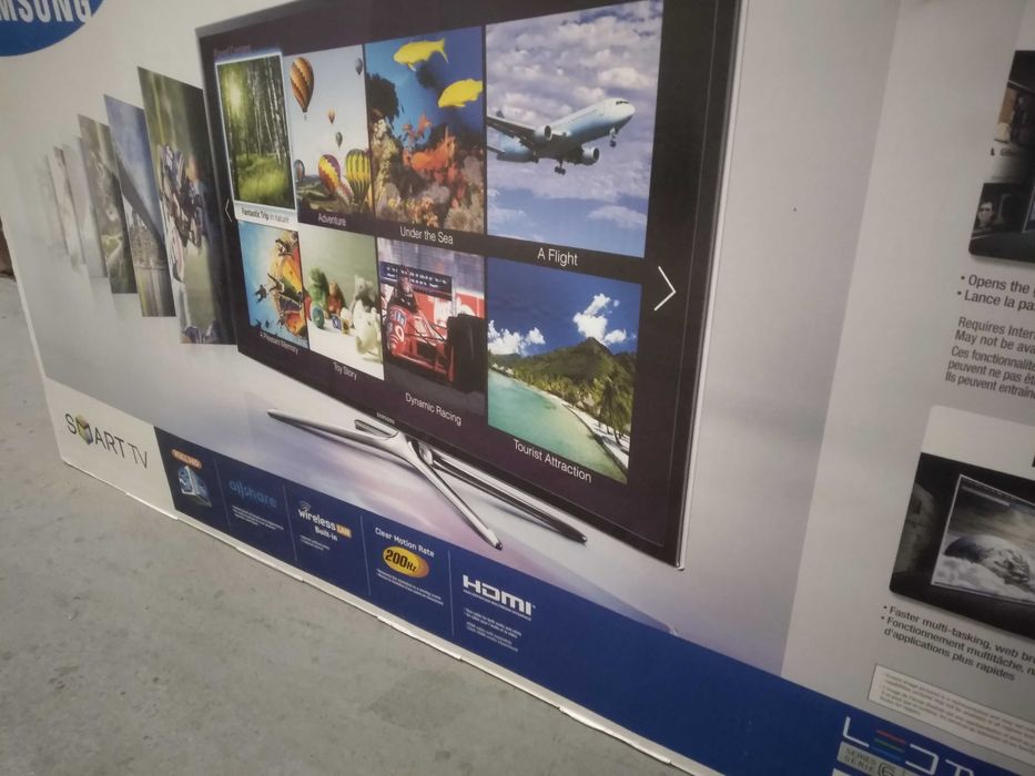 Dwa uszkodzone telewizory /został 1/ Samsung