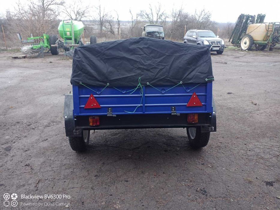 Міцний причіп прицеп 1800*1300*450 борт на 1000 кг Доставка Документи