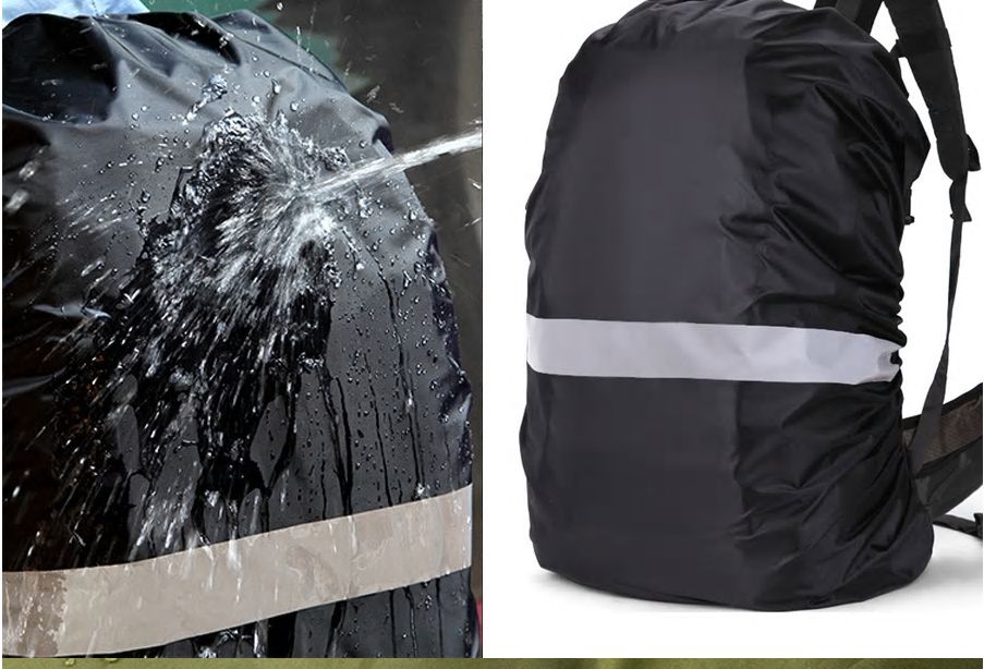 Capa Protecao Mochila Chuva Refletora