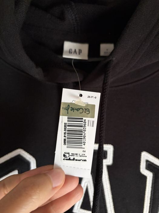 Sweatshirt gap camisola preta hoodie