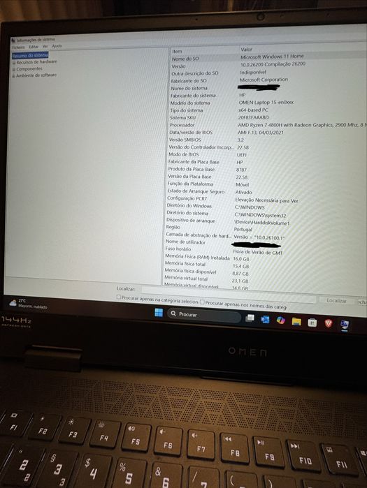 OMEN Laptop 15-en0xxx
