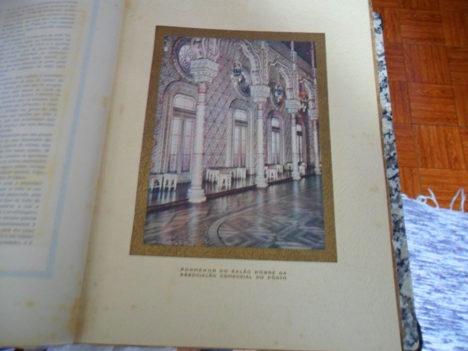 livro antigo Associação Comerciantes do Porto