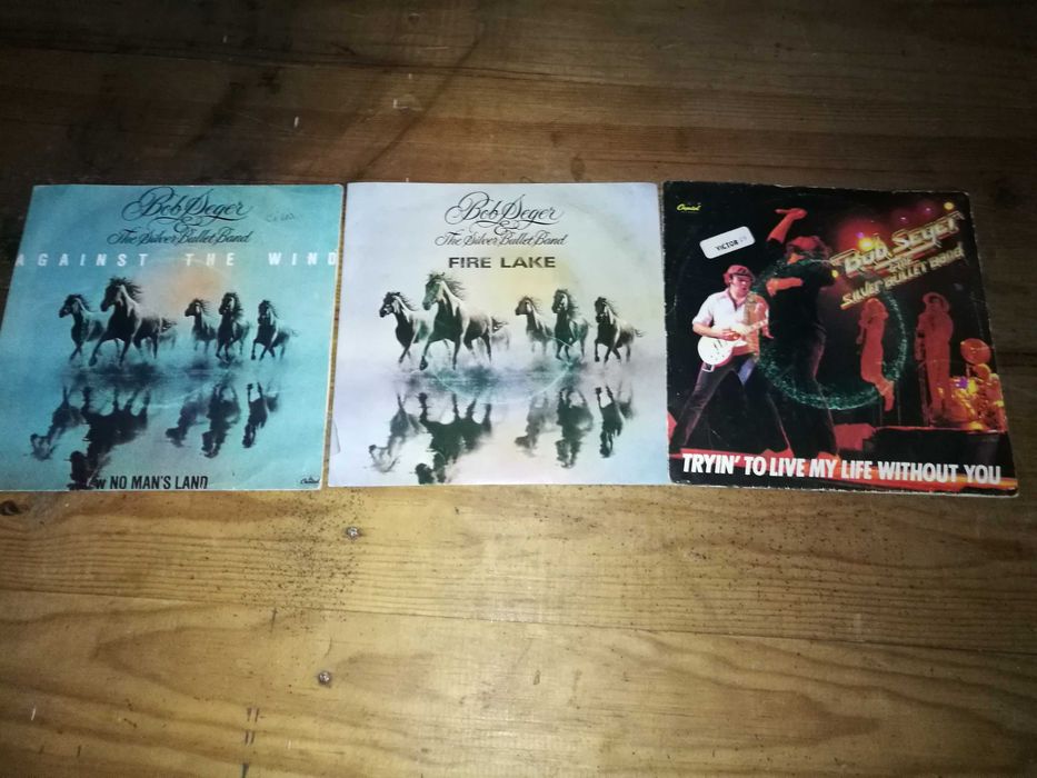 Vários Lps e singles do Bob Seger (vários preços)