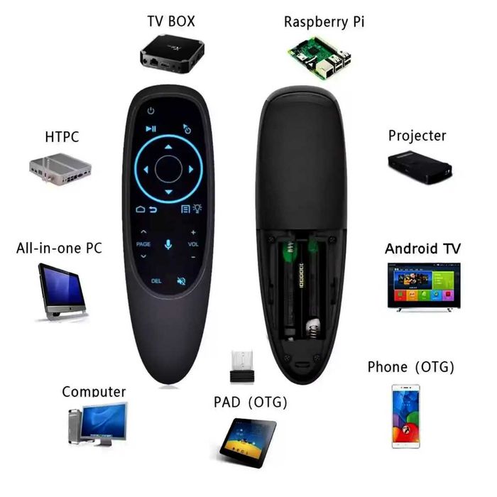 Air Mouse G10S Pro BT(BTS) 2,4G+Bluetooth(гіроскоп,мікрофон,підсвітка)