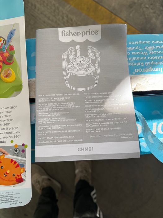 Saltador fisher Price
