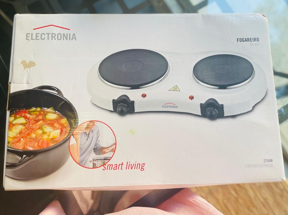 Fogareiro eletrico  Eletronia  2 discos | novo