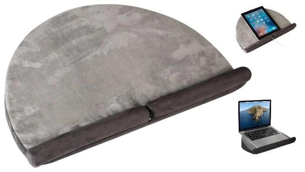 Lapwedge Grey - Podstawka pod laptop - Szara oprawa: folia