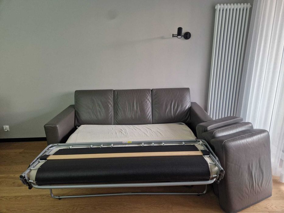 Sofa 3os. + 2 fotele Kler, skóra